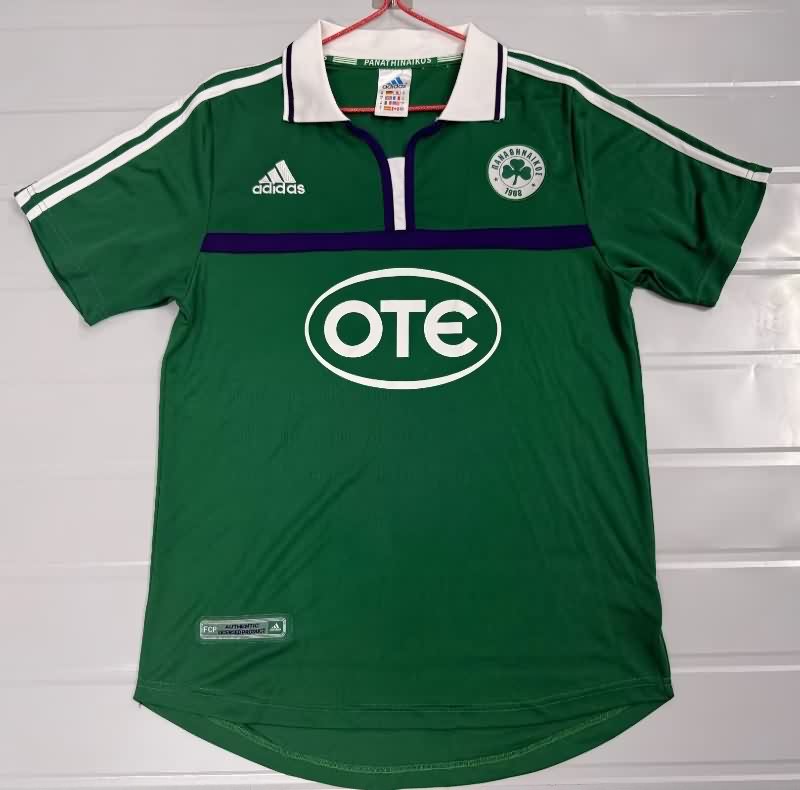 AAA(Thailand) Panathinaikos 2000/01 Home Retro Soccer Jersey
