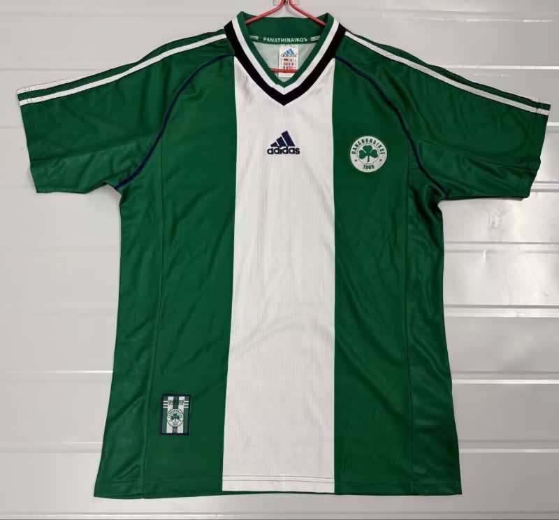 AAA(Thailand) Panathinaikos 1998/99 Home Retro Soccer Jersey