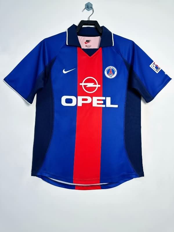 AAA(Thailand) Paris St German 2000/01 Home Retro Soccer Jersey