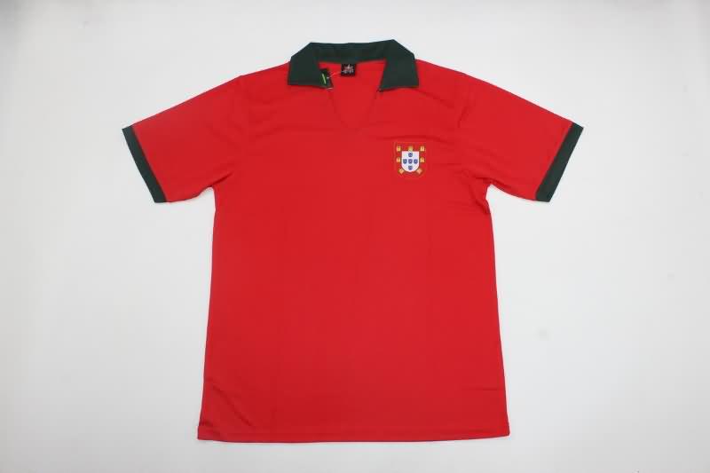 AAA(Thailand) Portugal 1972 Home Retro Soccer Jersey