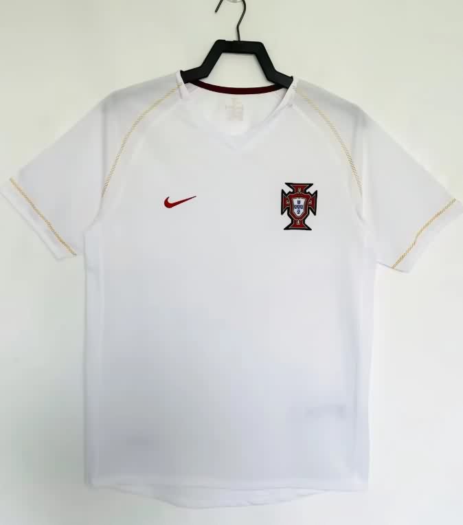 AAA(Thailand) Portugal 2006 Training Retro Soccer Jersey