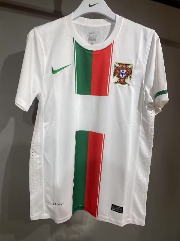AAA(Thailand) Portugal 2010 Away Retro Soccer Jersey (Player)
