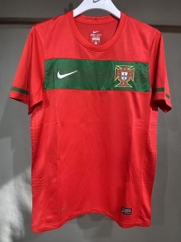 AAA(Thailand) Portugal 2010 Home Retro Soccer Jersey (Player)
