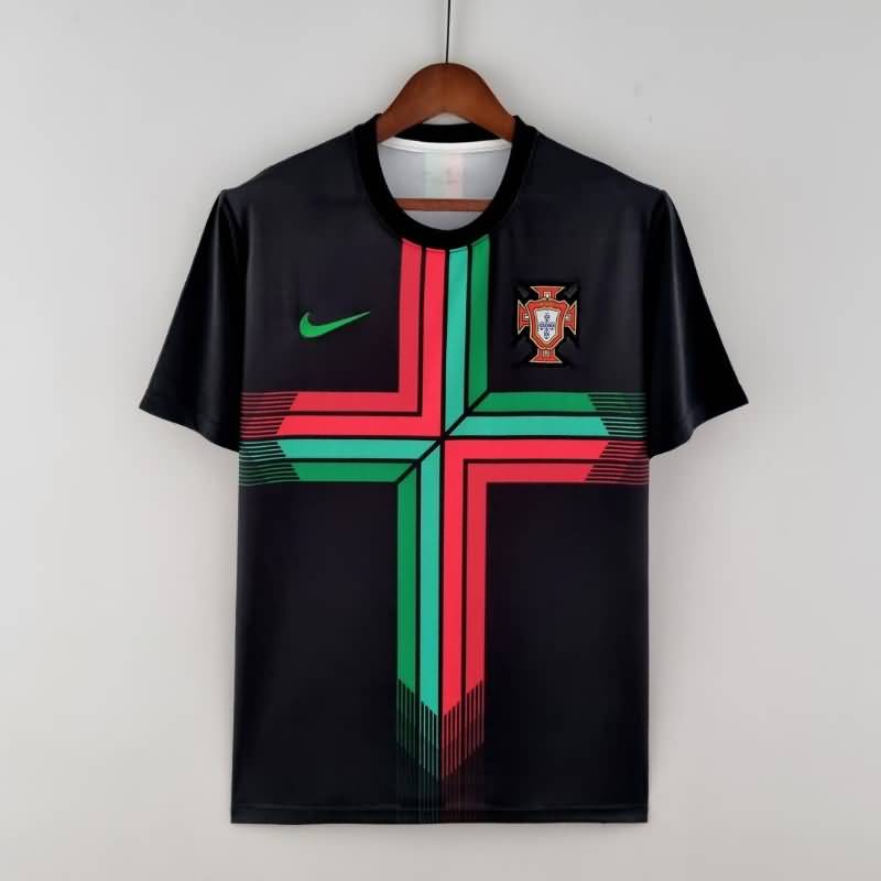 AAA(Thailand) Portugal 2018 Training Retro Soccer Jersey