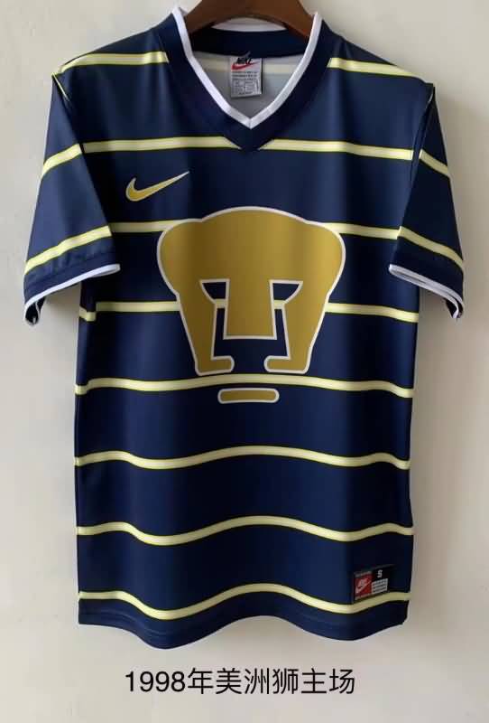 AAA(Thailand) Pums UNAM Mexiko 1997/98 AwayRetro Soccer Jersey