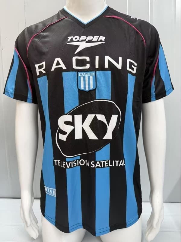 AAA(Thailand) Racing 2001/02 Away Retro Soccer Jersey AAA(Thailand) Racing 2001/02 Away Retro Soccer Jersey
