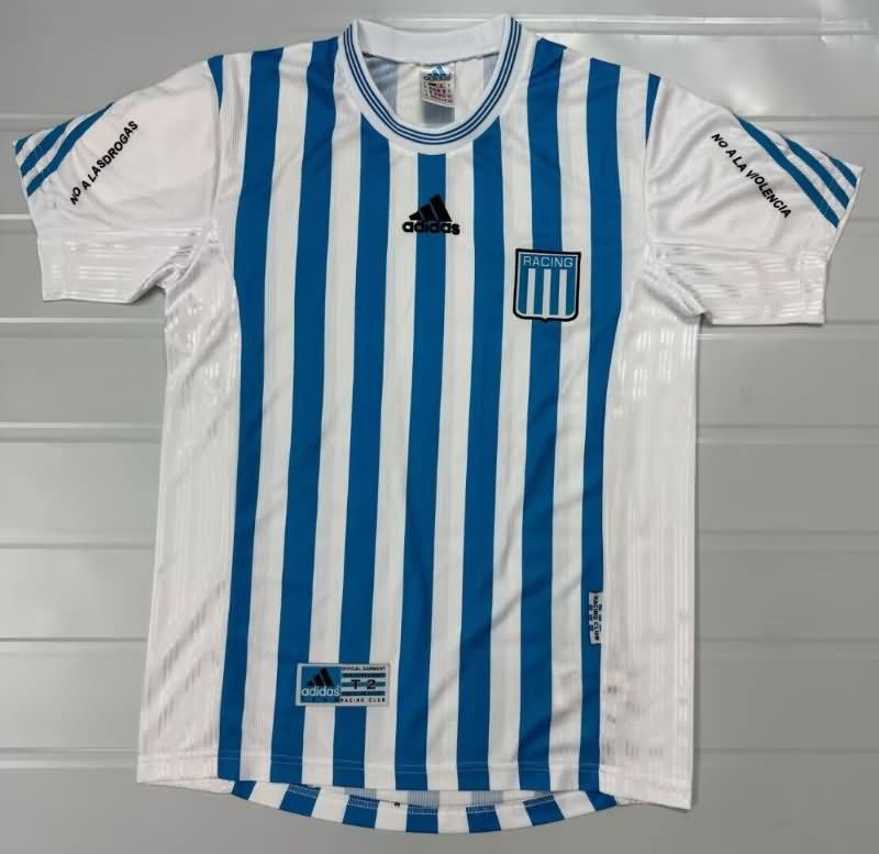 AAA(Thailand) Racing 1999/2000 Home Retro Soccer Jersey
