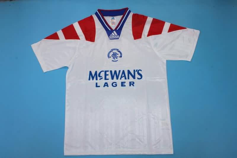 AAA(Thailand) Rangers 1992/93 Retro Away Soccer Jersey