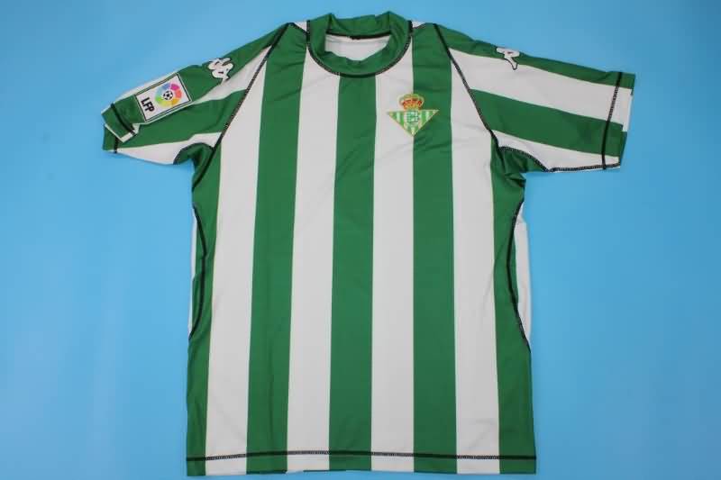 AAA(Thailand) Real Betis 2003/04 Home Soccer Jersey