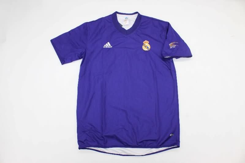 AAA(Thailand) Real Madrid 2002/03 Third Retro Soccer Jersey