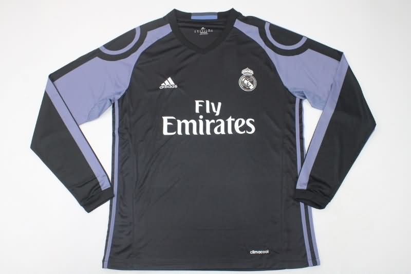 AAA(Thailand) Real Madrid 16/17 Third Retro Long Soccer Jersey