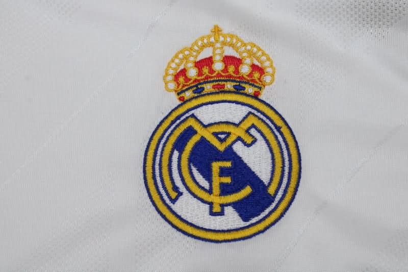 AAA(Thailand) Real Madrid 2017/18 Home Long Sleeve Retro Soccer Jersey
