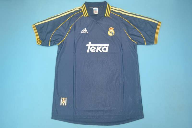 AAA(Thailand) Real Madrid 98/99 Retro Away Soccer Jersey