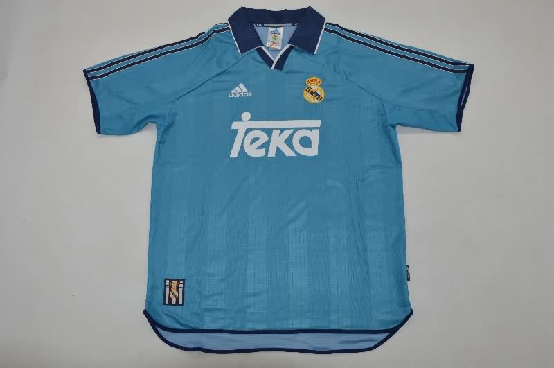 AAA(Thailand) Real Madrid 1999/01 Third Retro Soccer Jersey