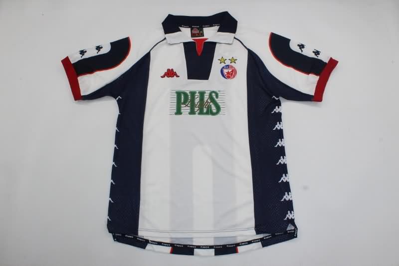 AAA(Thailand) Red Star Belgrade 1990/91 Away Retro Soccer Jersey