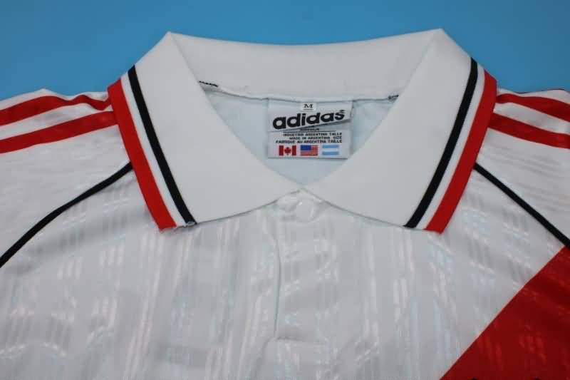 AAA(Thailand) River Plate 1995/96 Retro Home Soccer Jersey