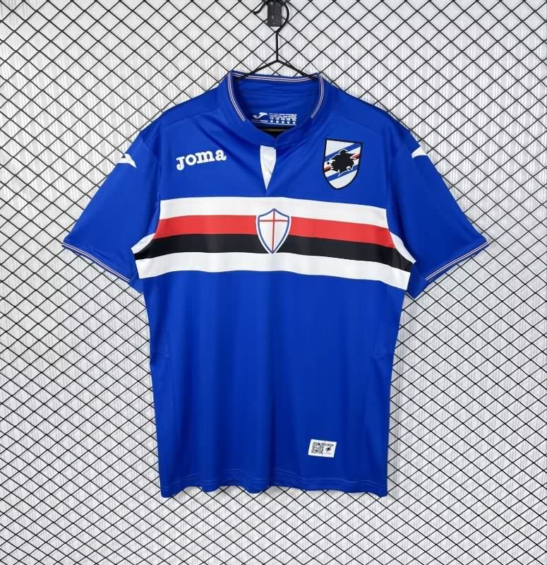 AAA(Thailand) Sampdoria 2015/16 Home Retro Soccer Jersey