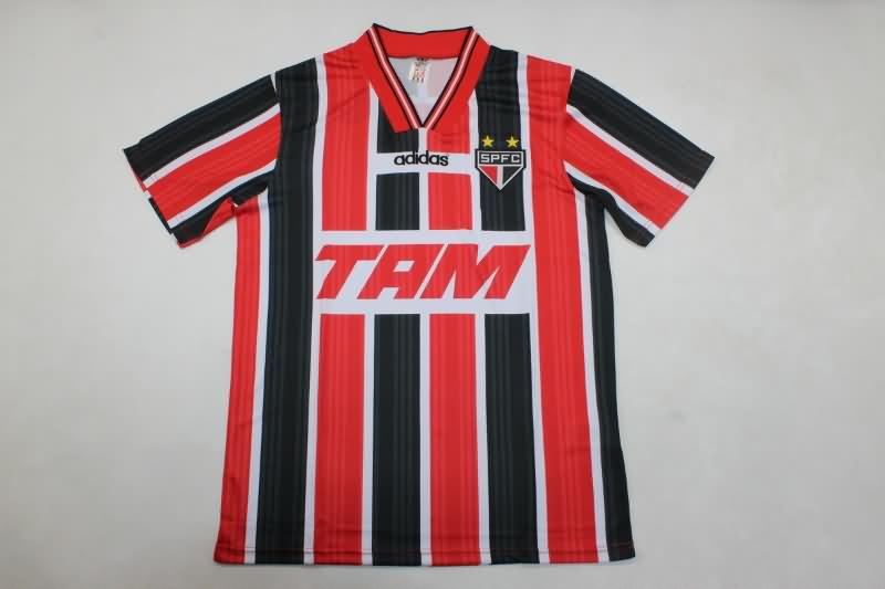 AAA(Thailand) Sao Paulo 1996 Away Retro Soccer Jersey