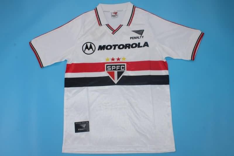 AAA(Thailand) Sao Paulo 1999 Home Retro Soccer Jersey