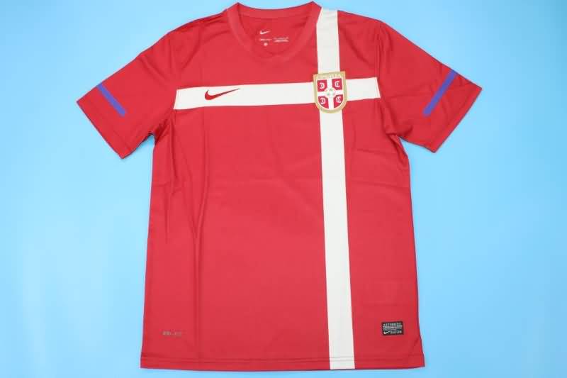 AAA(Thailand) Serbia 2010 Home Retro Soccer Jersey