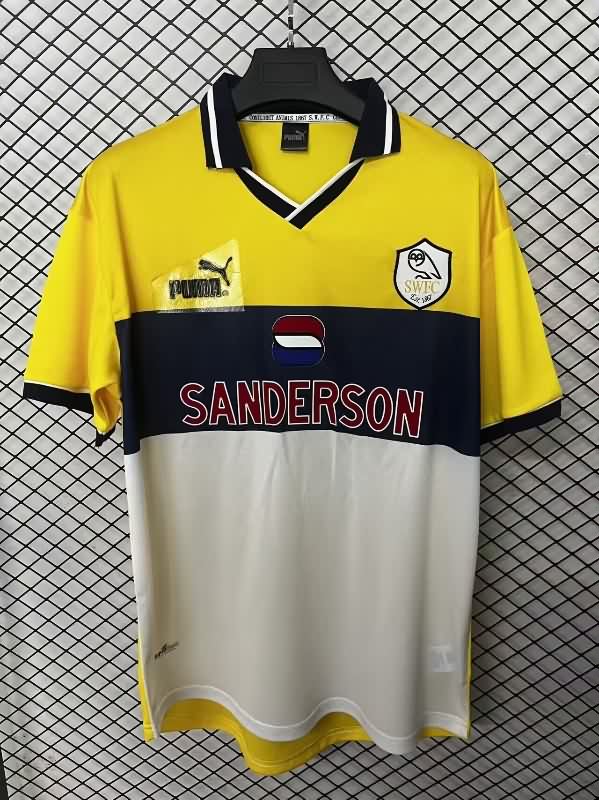 AAA(Thailand) Sheffield Wednesday 1999/00 Away Retro Soccer Jersey