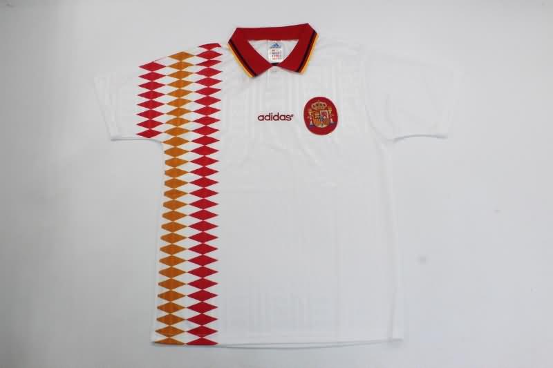 AAA(Thailand) Spain 1994 Away Retro Soccer Jersey