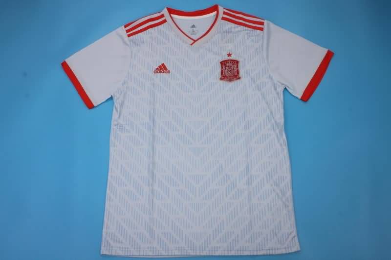 AAA(Thailand) Spain 2018 Away Retro Soccer Jersey