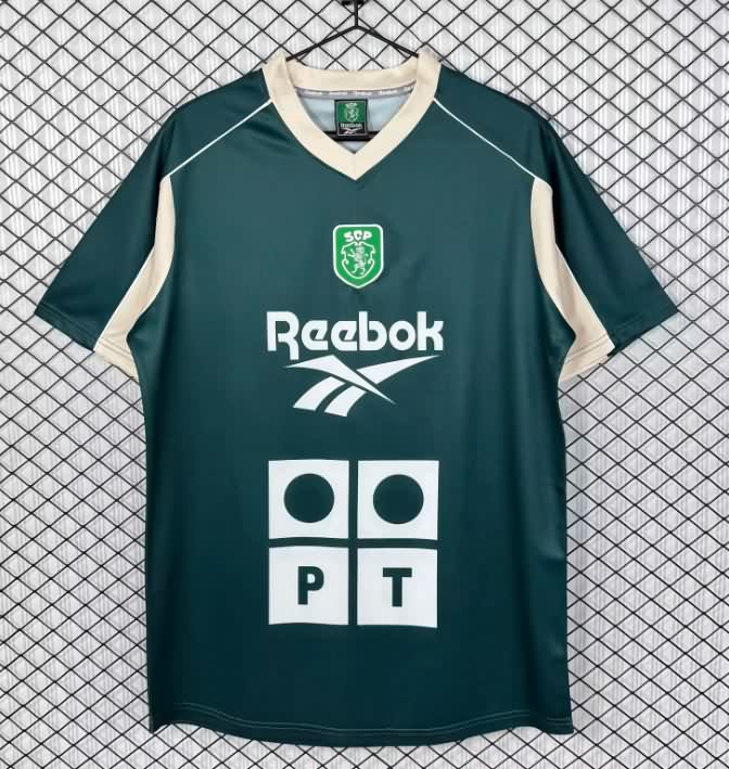 AAA(Thailand) Sporting Lisbon 2000/01 Training Retro Soccer Jersey
