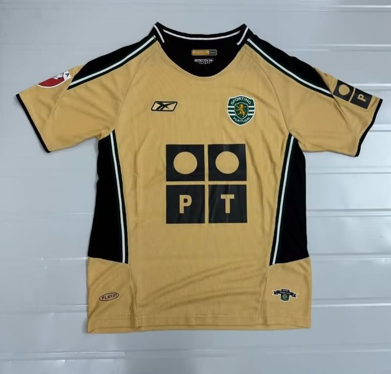 AAA(Thailand) Sporting Lisbon 2003/04 Away Retro Soccer Jersey