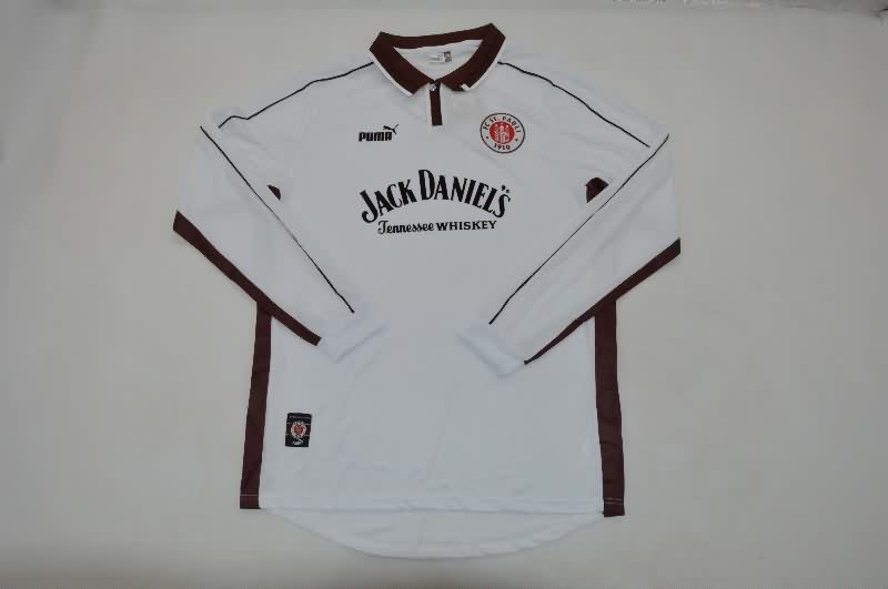 AAA(Thailand) St Pauli 1999/00 Home Retro Long Sleeve Soccer Jersey