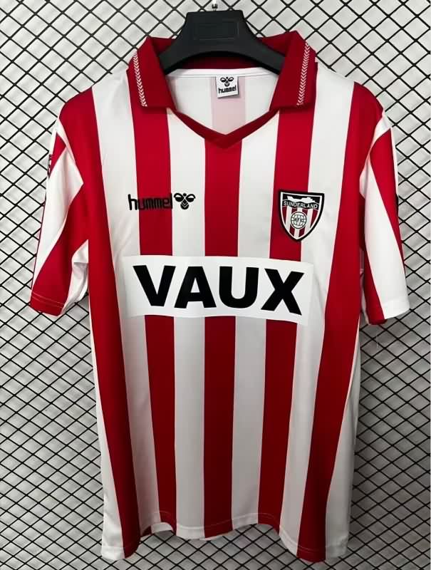 AAA(Thailand) Sunderland 1991/94 Home Retro Soccer Jersey