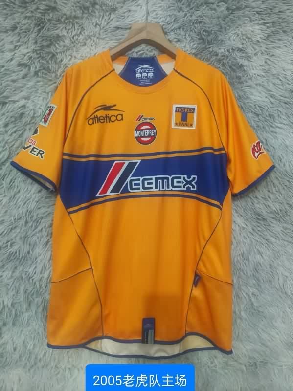 AAA(Thailand) Tigres UANL 2005/06 Home Retro Soccer Jersey