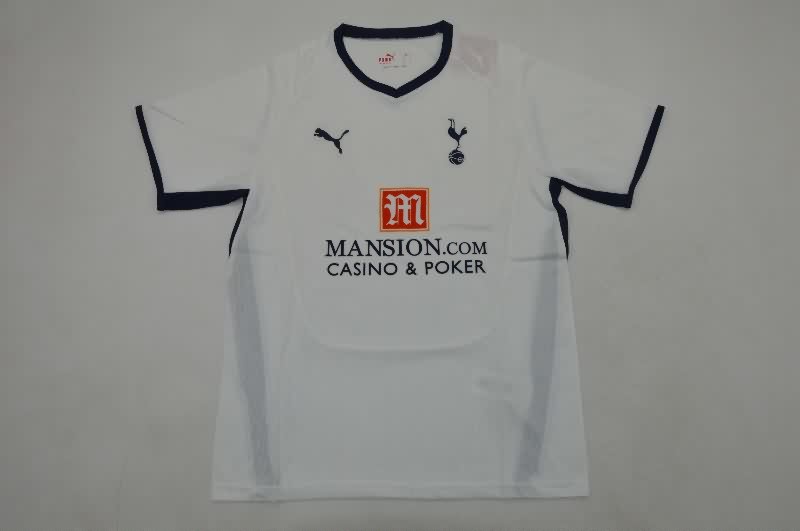 AAA(Thailand) Tottenham Hotspur 2008/09 Home Retro Soccer Jersey