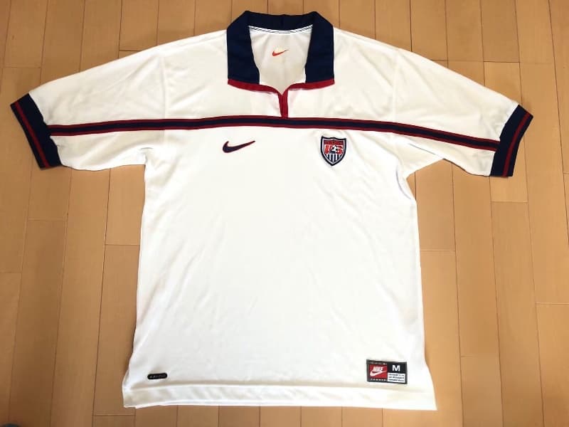 AAA(Thailand) USA 1998 Home Retro Soccer Jersey AAA(Thailand) USA 1998 Home Retro Soccer Jersey
