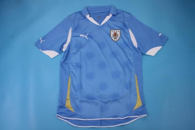 AAA(Thailand) Uruguay 2010/11 Home Retro Soccer Jersey