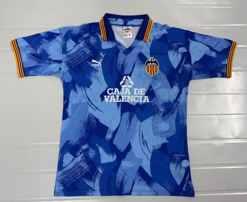 AAA(Thailand) Valencia 1990/92 Away Retro Soccer Jersey