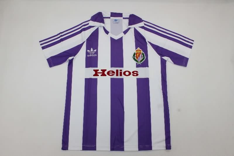 AAA(Thailand) Valladolid 1983/84 Home Retro Soccer Jersey