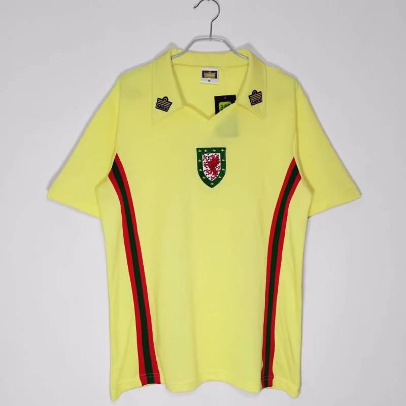 AAA(Thailand) Wales 1976/79 Away Retro Soccer Jersey