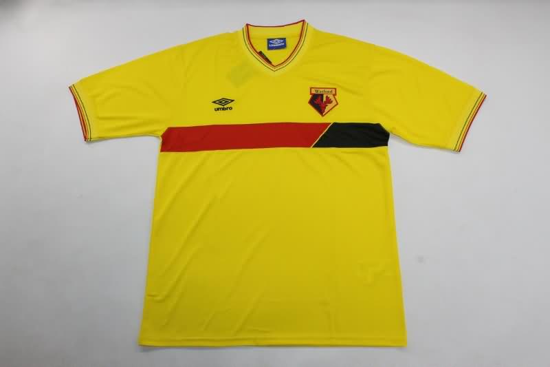 AAA(Thailand) Watford 1985/88 Home Retro Soccer Jersey