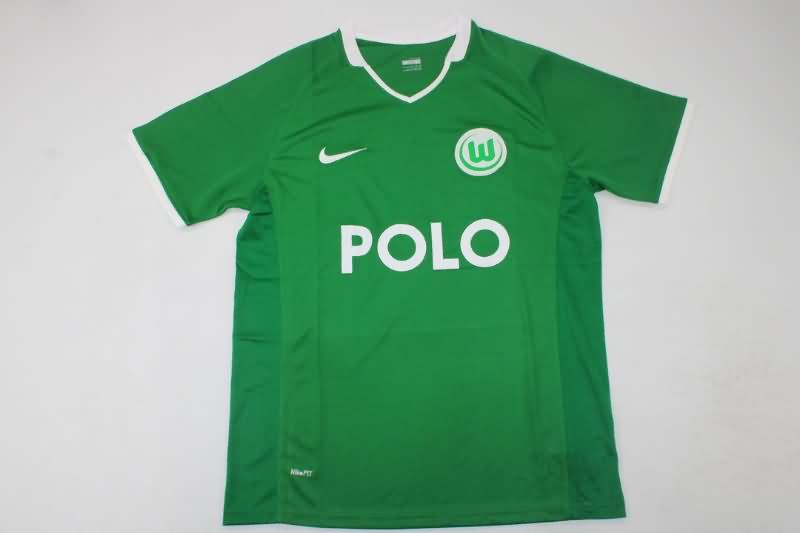 AAA(Thailand) Wolfsburg 2008/09 Home Retro Soccer Jersey