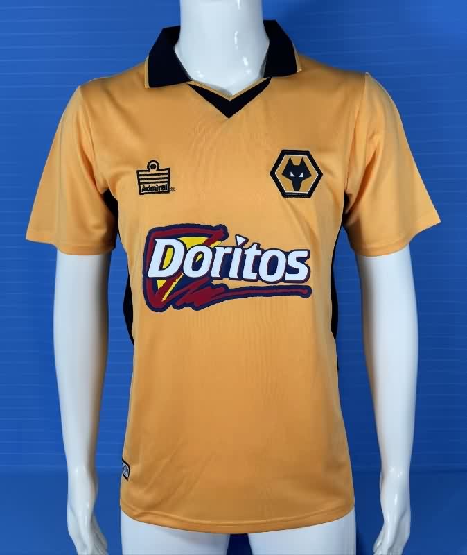 AAA(Thailand) Wolves 2002/04 Home Retro Soccer Jersey