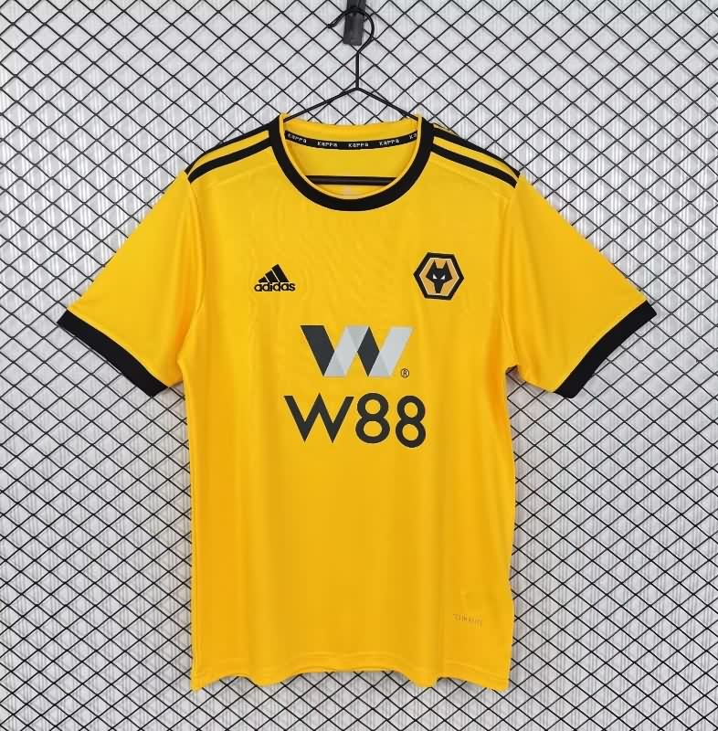 AAA(Thailand) Wolves 2018/19 Home Retro Soccer Jersey
