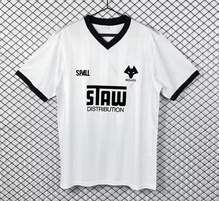 AAA(Thailand) Wolves 1986/88 Away Retro Soccer Jersey
