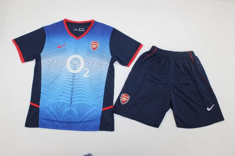 Arsenal 2002/03 Kids Away Soccer Jersey And Shorts