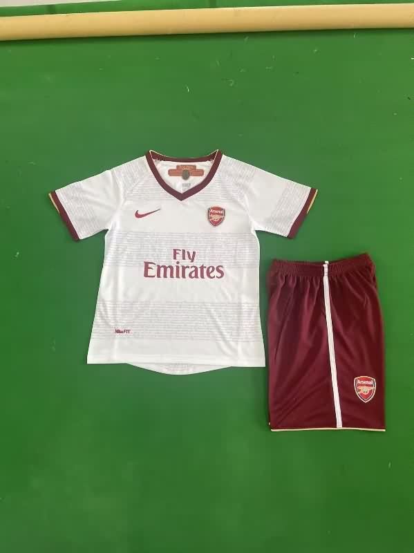 Arsenal 2007/08 Kids Away Soccer Jersey And Shorts
