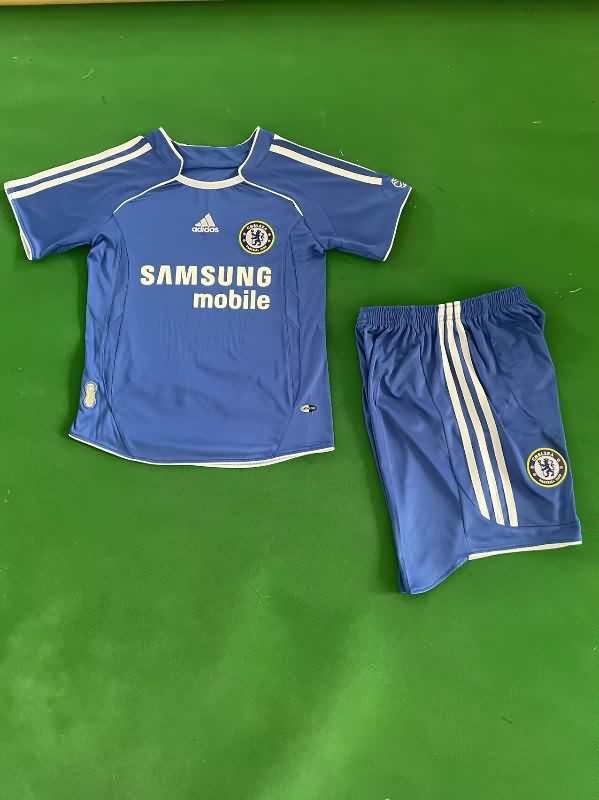 Chelsea 2006/07 Kids Home Soccer Jersey And Shorts