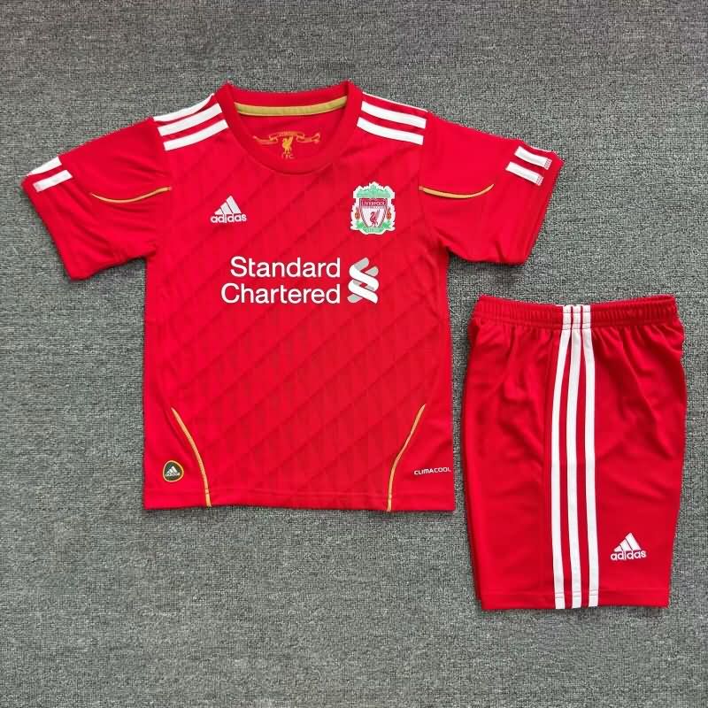 Liverpool 2010/12 Kids Home Soccer Jersey And Shorts
