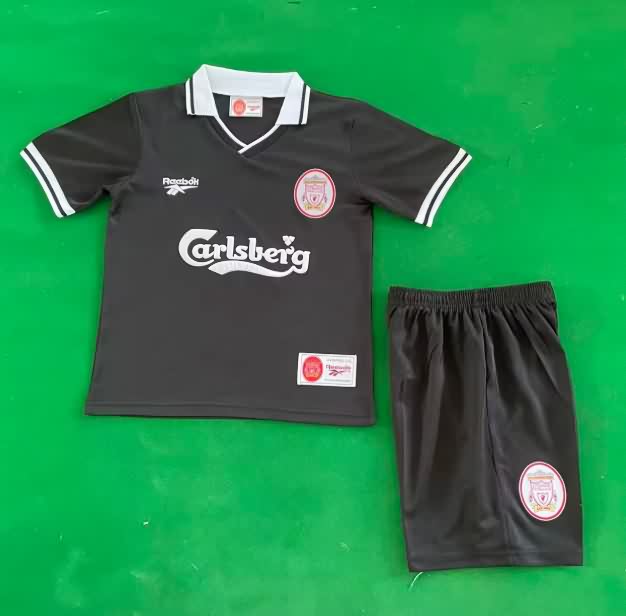 Liverpool 1996/97 Kids Third Soccer Jersey And Shorts