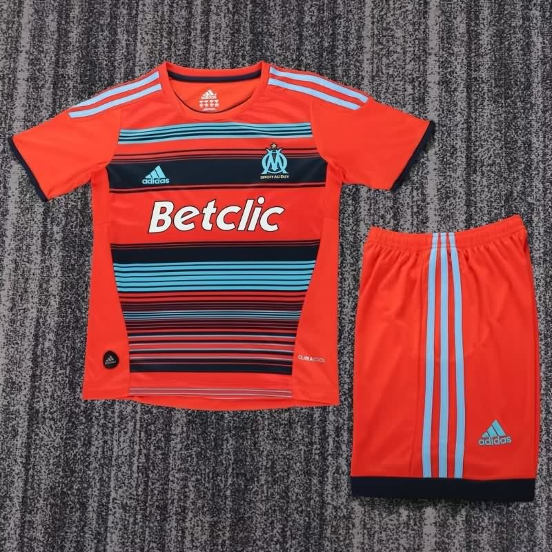 Marseilles 2011/12 Kids Away Soccer Jersey And Shorts
