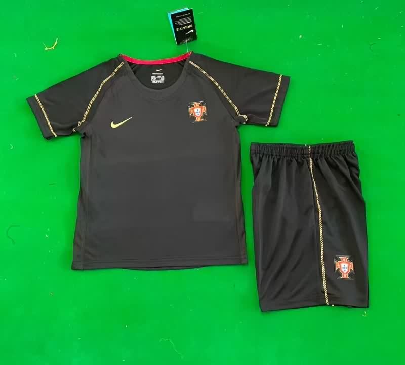 Portugal 2006 Kids Away Soccer Jersey And Shorts